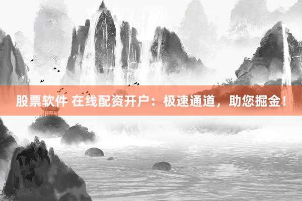 股票软件 在线配资开户：极速通道，助您掘金！