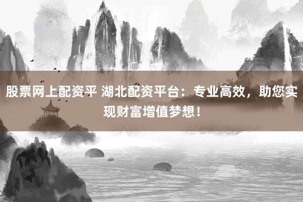 股票网上配资平 湖北配资平台：专业高效，助您实现财富增值梦想！